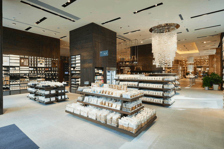 商业空间，无印良品店铺设计，深圳MUJI店铺设计，Muji store，MUJI酒店