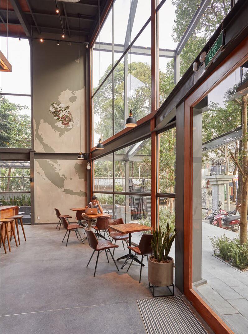 餐饮空间，咖啡厅设计，国外咖啡店设计，泰国The Coffee House，Bo Design＆Construction