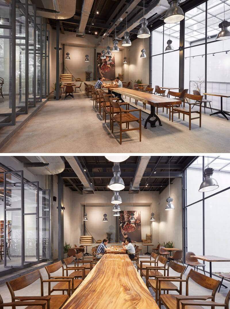 餐饮空间，咖啡厅设计，国外咖啡店设计，泰国The Coffee House，Bo Design＆Construction