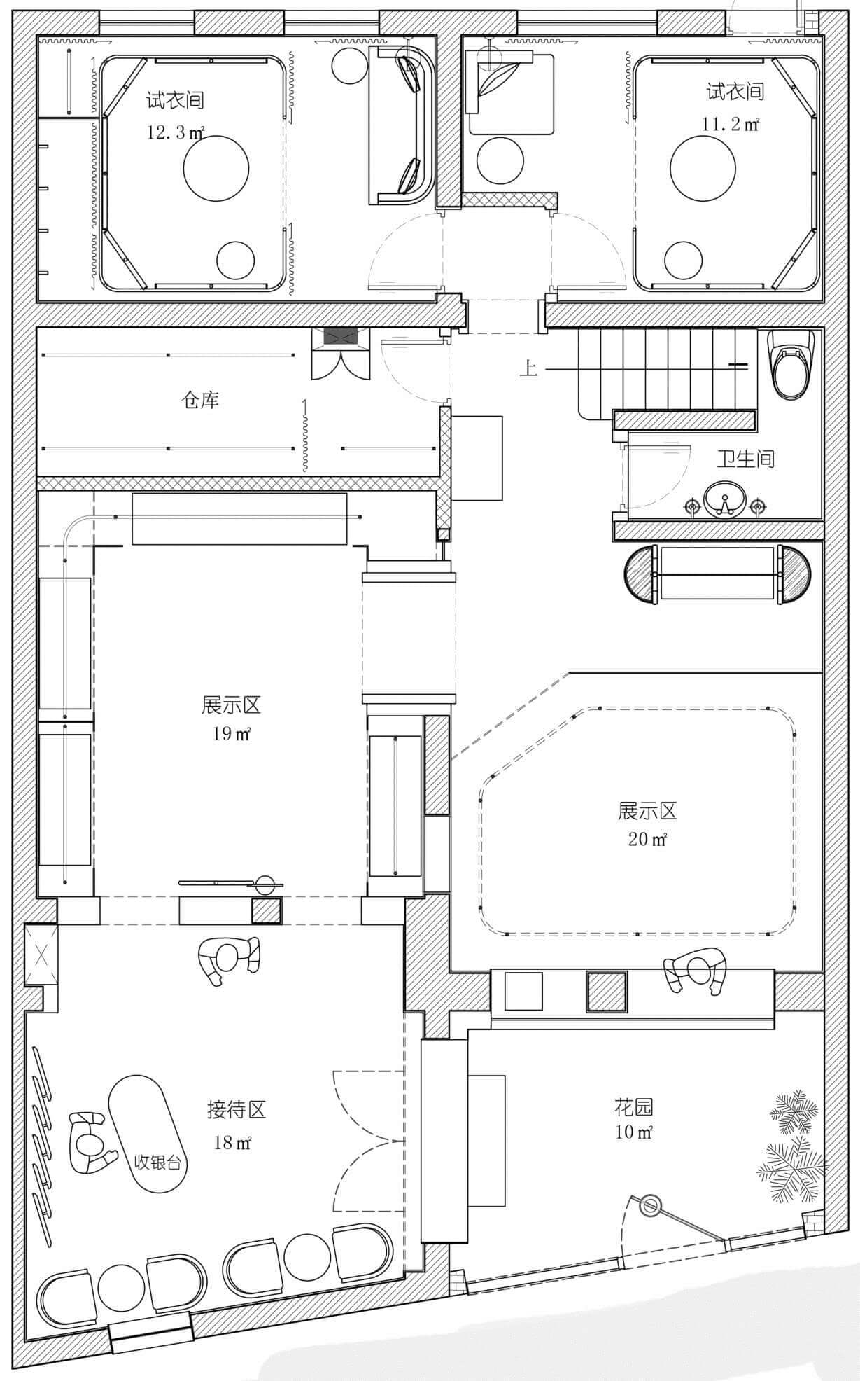 商业空间，上海My Dream Wedding高定礼服店设计，高定礼服店设计，上海法租界，弄设计