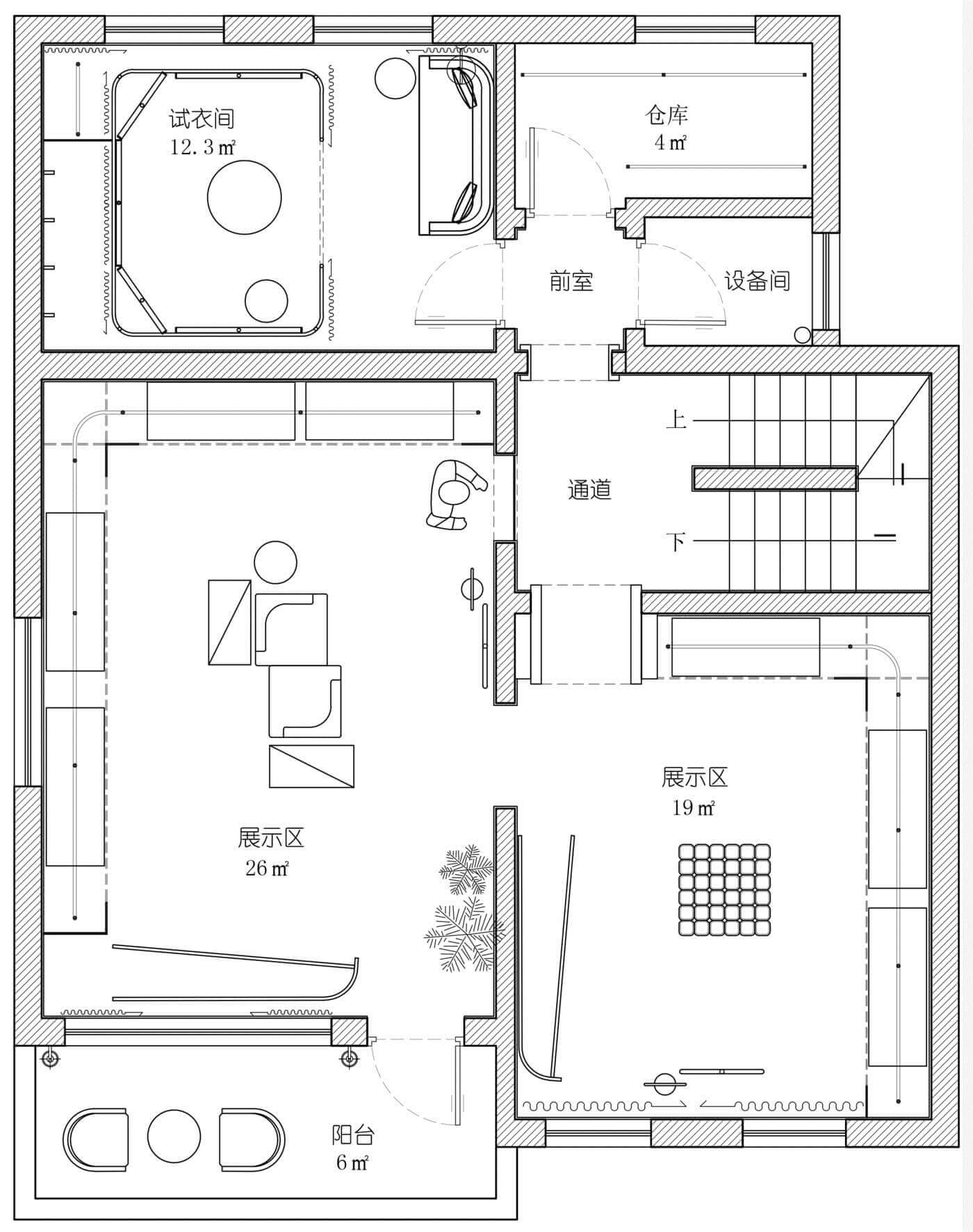 商业空间，上海My Dream Wedding高定礼服店设计，高定礼服店设计，上海法租界，弄设计