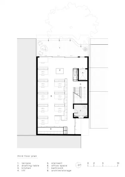 改造空间，建筑设计，建筑改造，空间重构，陶瓷砖，建筑工作室设计，Luigi Rosselli，建筑师自己的工作室