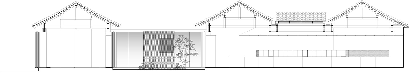 办公空间，多功能空间，PAGEONE办公室与艺文展场，建筑改造，胡同改造设计，商业与办公空间，文创空间