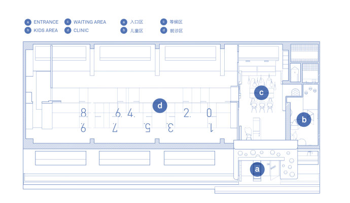 商业空间，私人诊所空间设计，齿科诊所设计，诊所设计