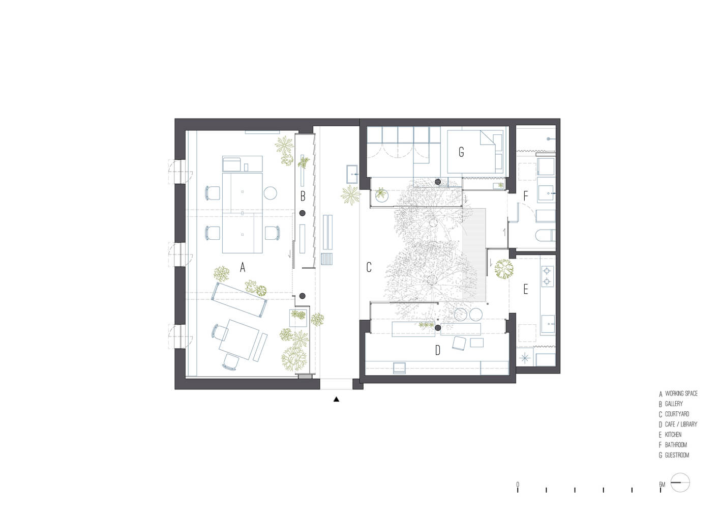 办公空间，多功能空间，建筑师工作室，建筑改造，胡同改造设计，即作建筑 MINOR lab