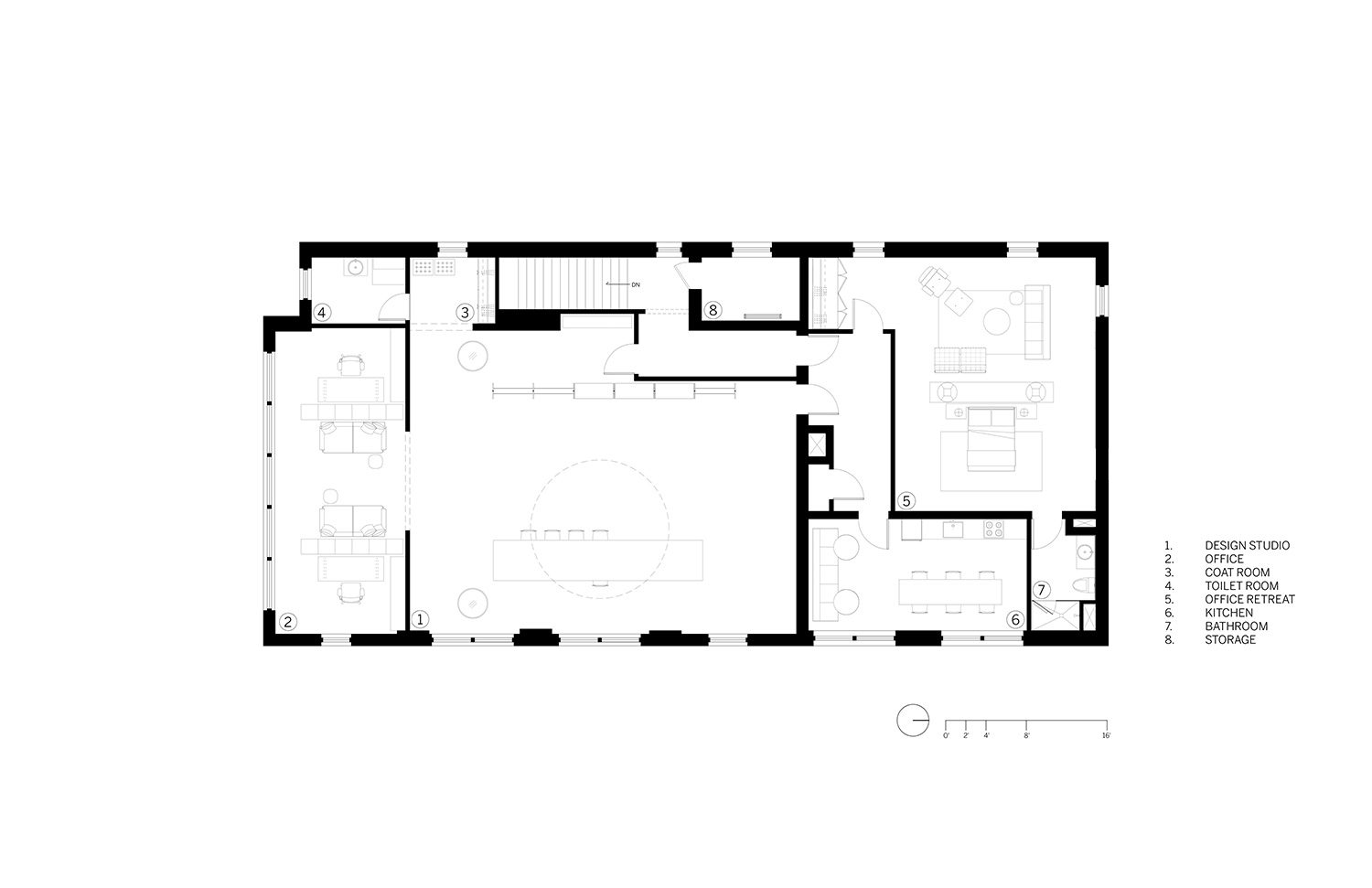 改造空间，商业空间，工业风设计，制帽工作室，工业美学