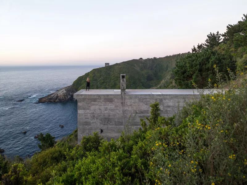 观景平台，建筑设计，海边建筑设计，建筑外立面设计