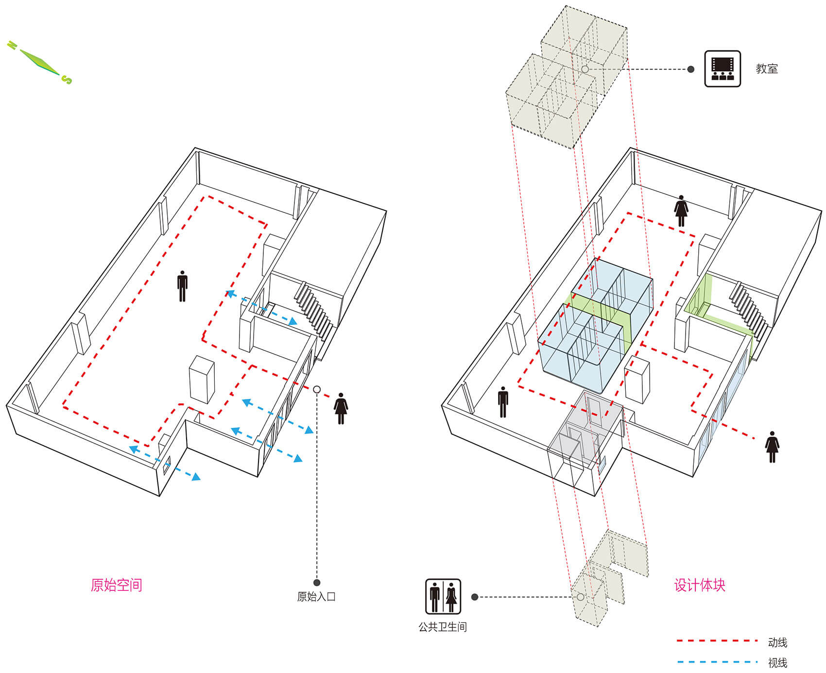 公共空间，教育空间，朴居空间设计，上海帕特艺术留学中心