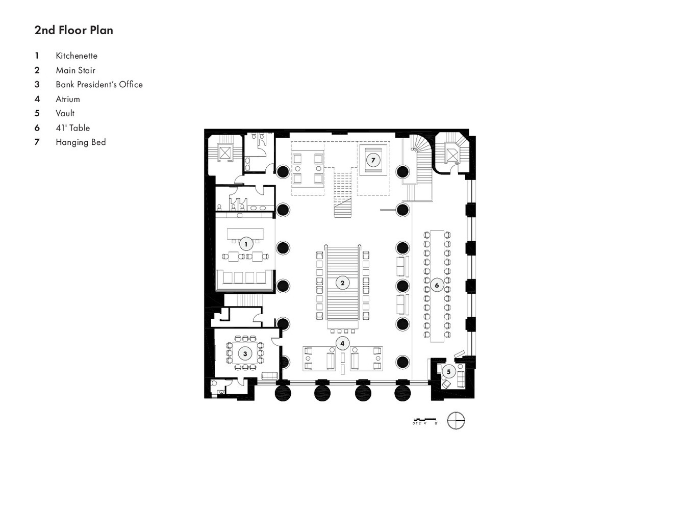 办公空间，国外办公空间，办公空间设计，建筑改造，波特兰银行大楼改造