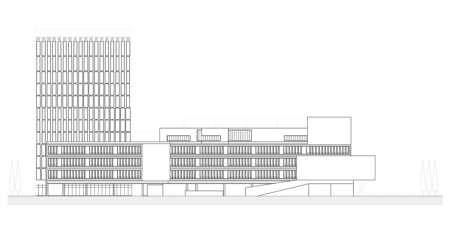 建筑设计，筑博设计&联合公设，华中师范大学附属龙园学校，学校设计，深圳学校设计