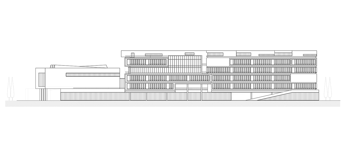 建筑设计，筑博设计&联合公设，华中师范大学附属龙园学校，学校设计，深圳学校设计