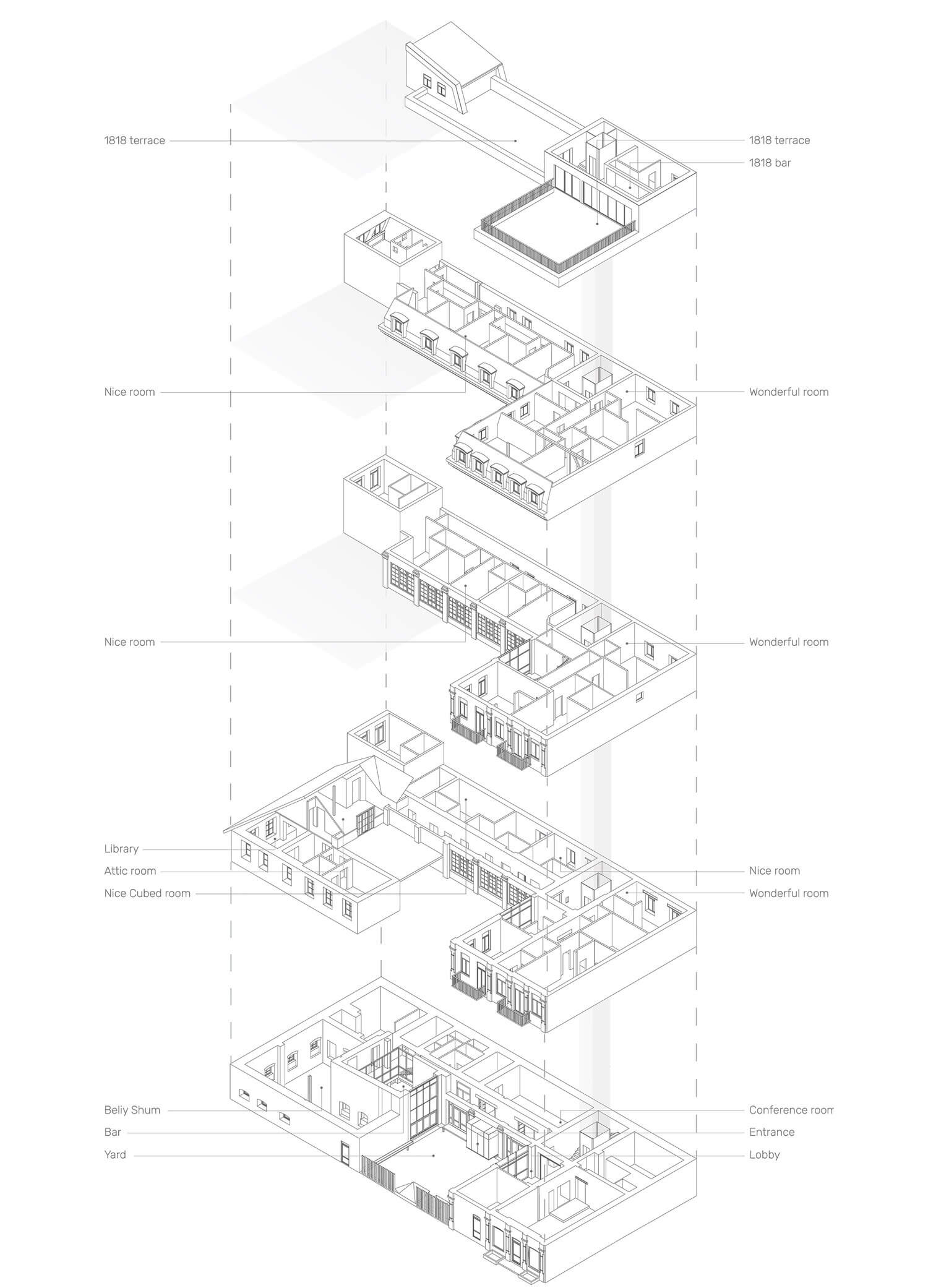 酒店设计，建筑改造，艺术酒店，设计酒店，复合酒店，BURSA HOTEL，loft酒店