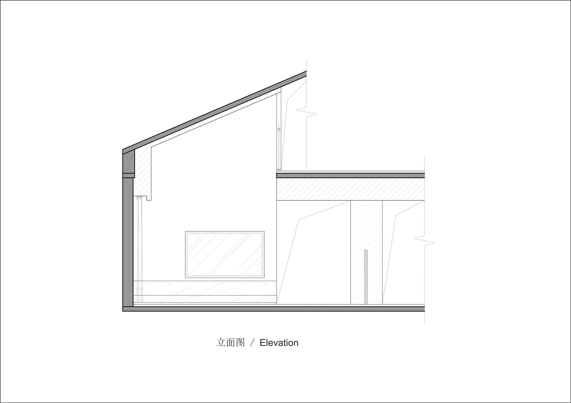 住宅空间，国内住宅设计，极简主义，空中飞人，盒子元素，艾克建筑设计