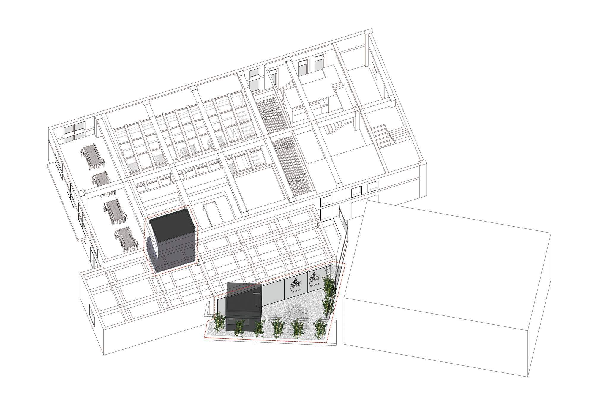 M.Y.Lab上海店空间改造，改造空间，上海建筑改造，久舍营造工作室，上海旧建筑改造