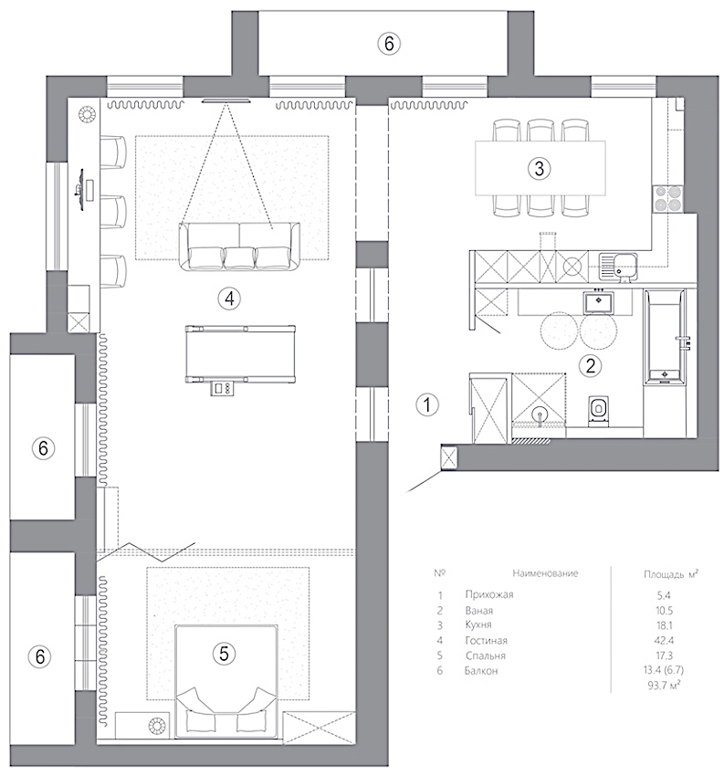 住宅空间，工业风loft，小宅概念，公寓设计，100平米左右住宅设计