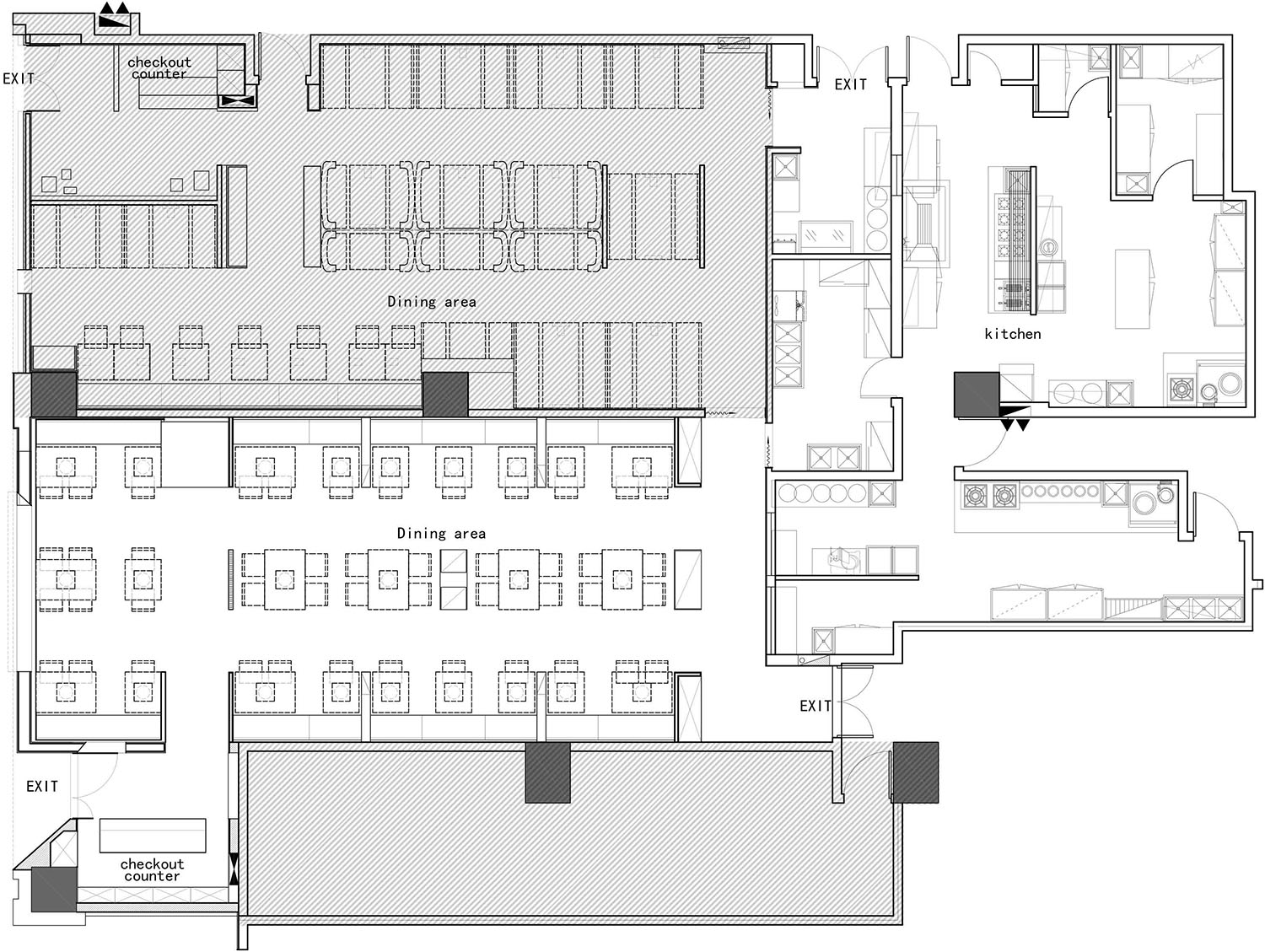 日式锅物料理，深圳堂小锅，大冲万象天地，日式料理，深圳再建筑事务所，再建筑