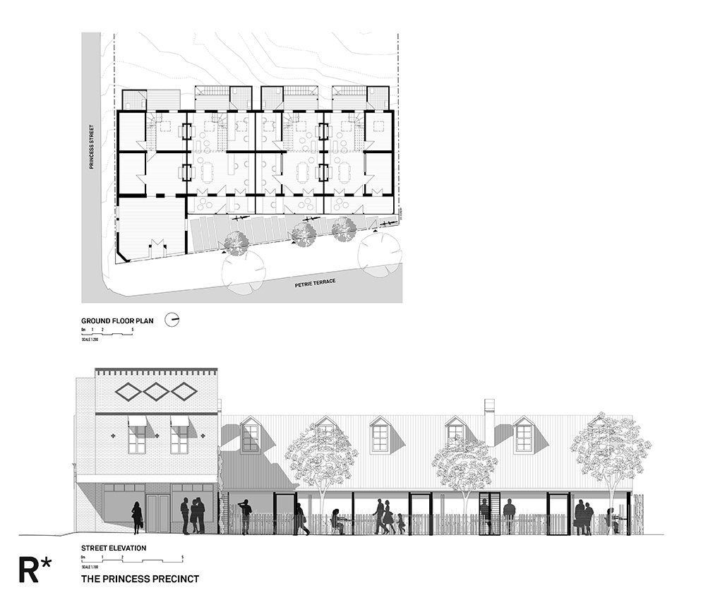 建筑改造，商业空间，文化建筑，适应性再利用，refresh*design，排屋改造商业空间