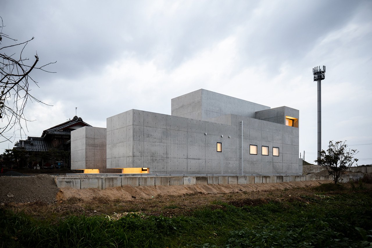 住宅空间，私宅设计，日本，清水模住宅，静寂の家