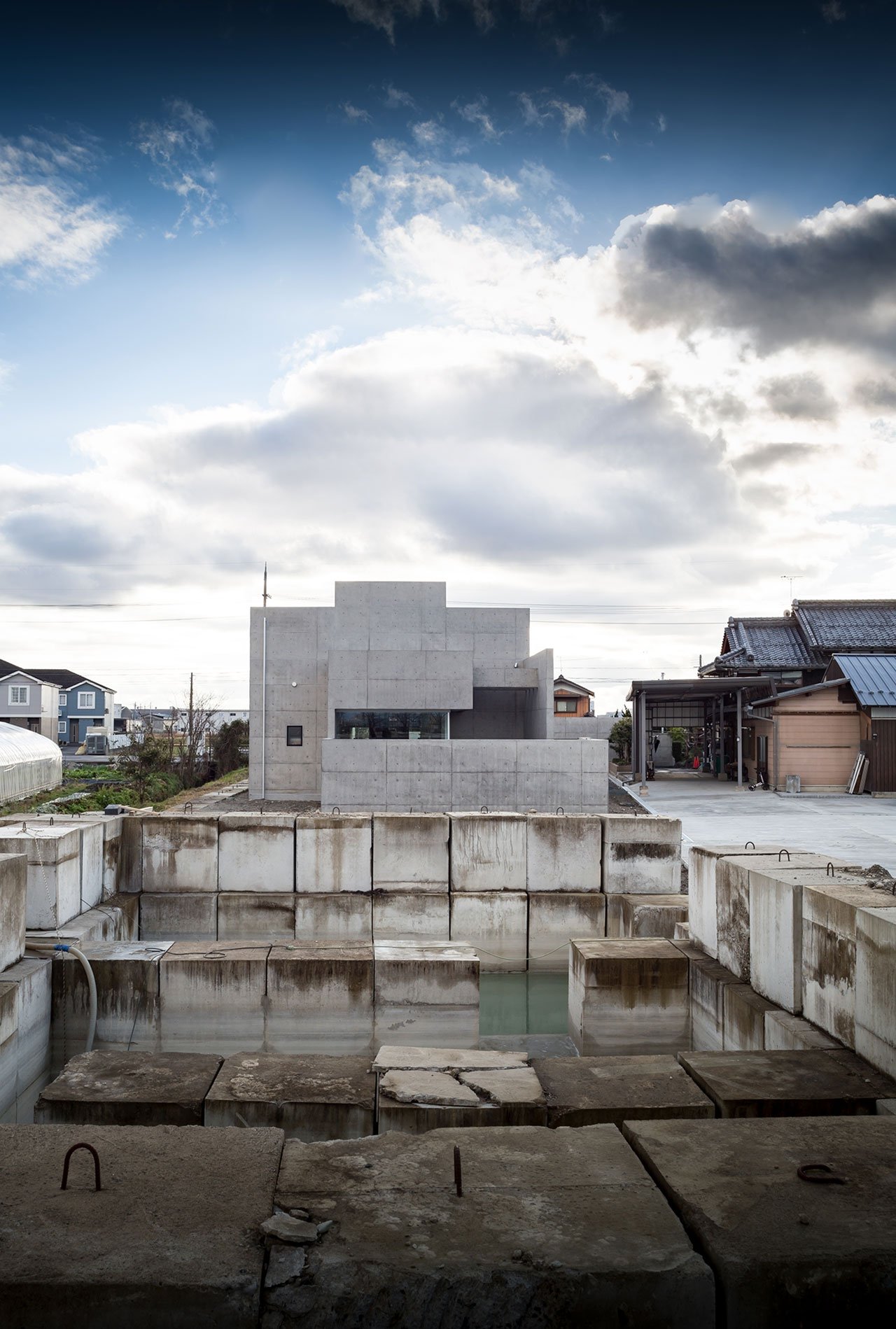 住宅空间，私宅设计，日本，清水模住宅，静寂の家