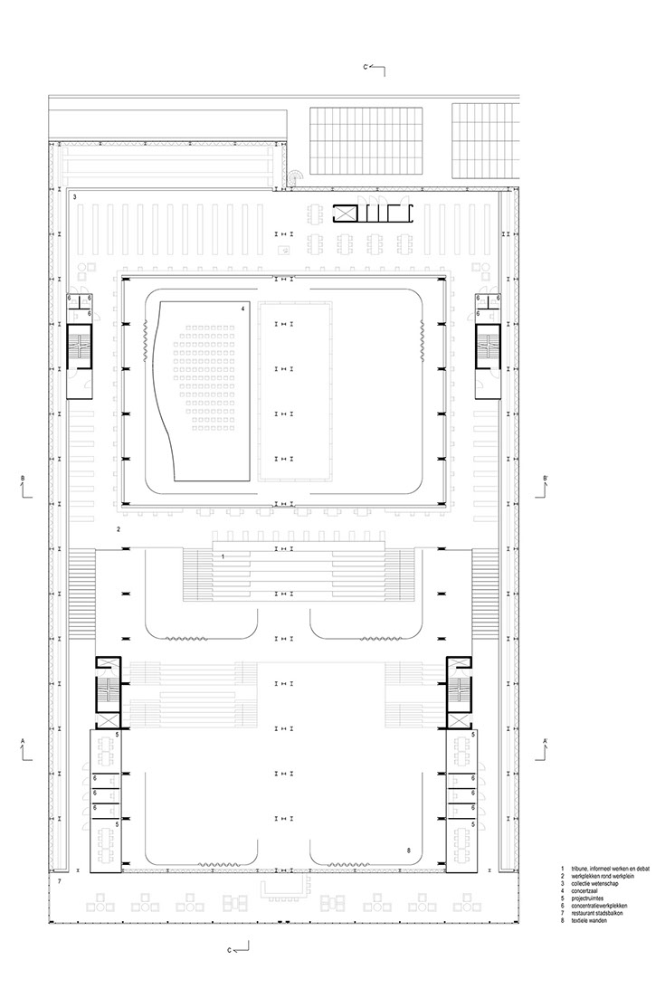 建筑改造，图书馆设计，公共空间，国外图书馆设计，荷兰LocHal library