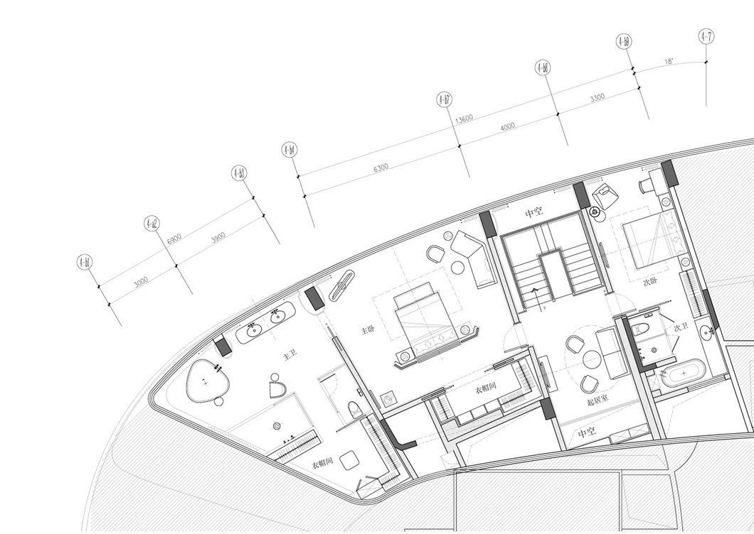 住宅空间，住宅设计，海景别墅，别墅设计，豪宅设计，三亚海景别墅，31设计