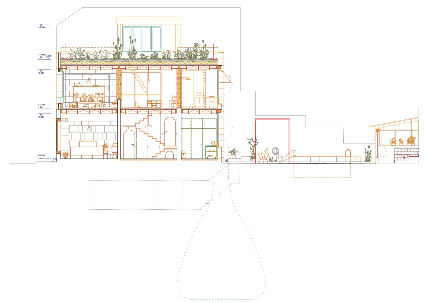 住宅空间，住宅设计，西班牙，国外住宅空间设计，SMS Arquitectos