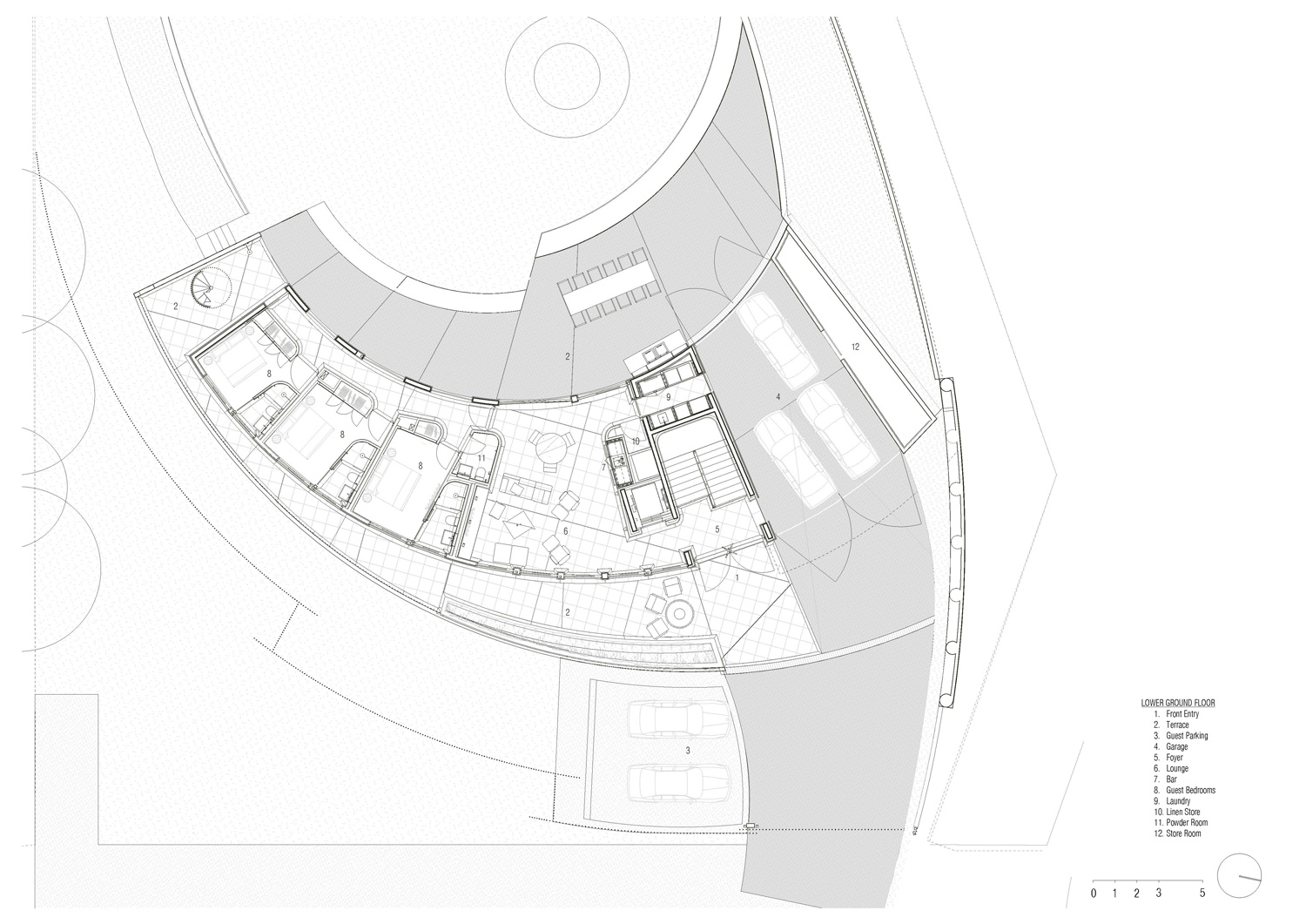 住宅空间，住宅设计，国外住宅设计，澳大利亚，建筑设计，海岸住宅