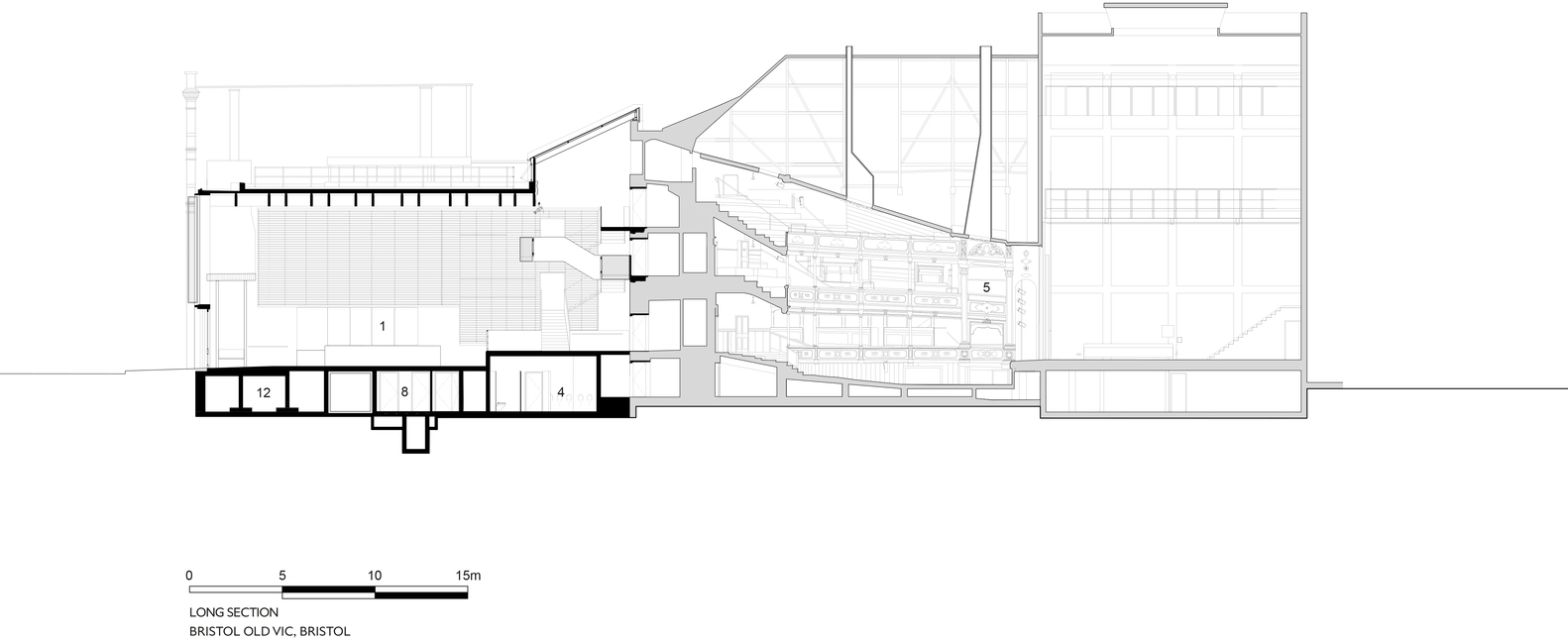 商业空间，古老剧院，英国，Haworth Tompkins，老维克剧院