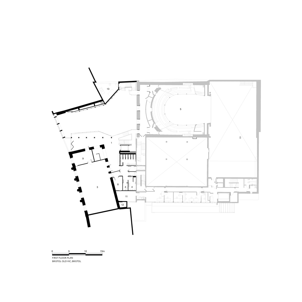 商业空间，古老剧院，英国，Haworth Tompkins，老维克剧院