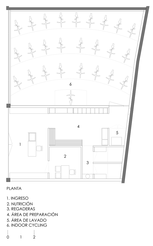 商业空间，健身房，墨西哥，国外商业空间设计，EstudioFernandaOrozco