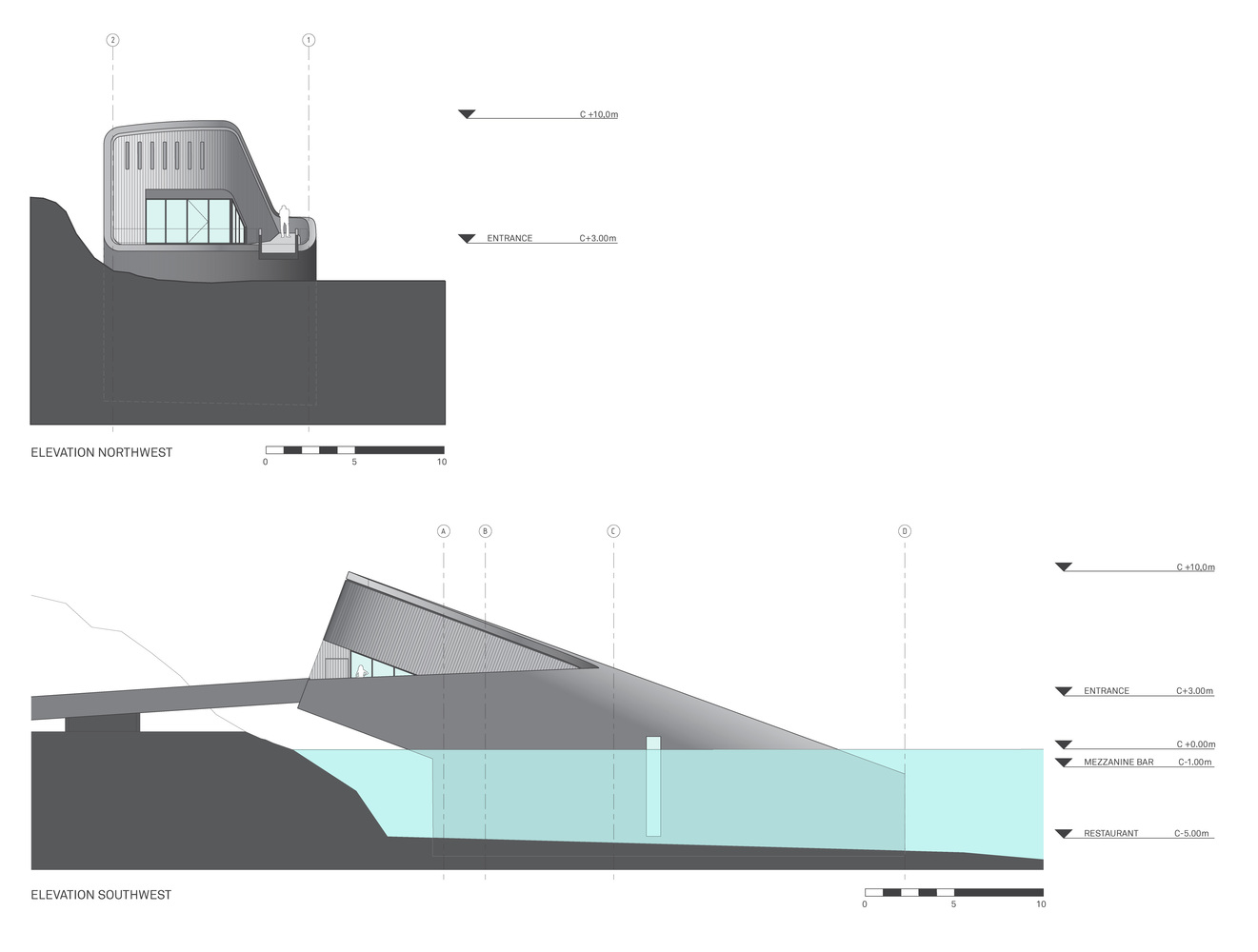 餐饮空间，餐饮设计，挪威，水下餐厅，国外餐饮空间设计，Snohetta