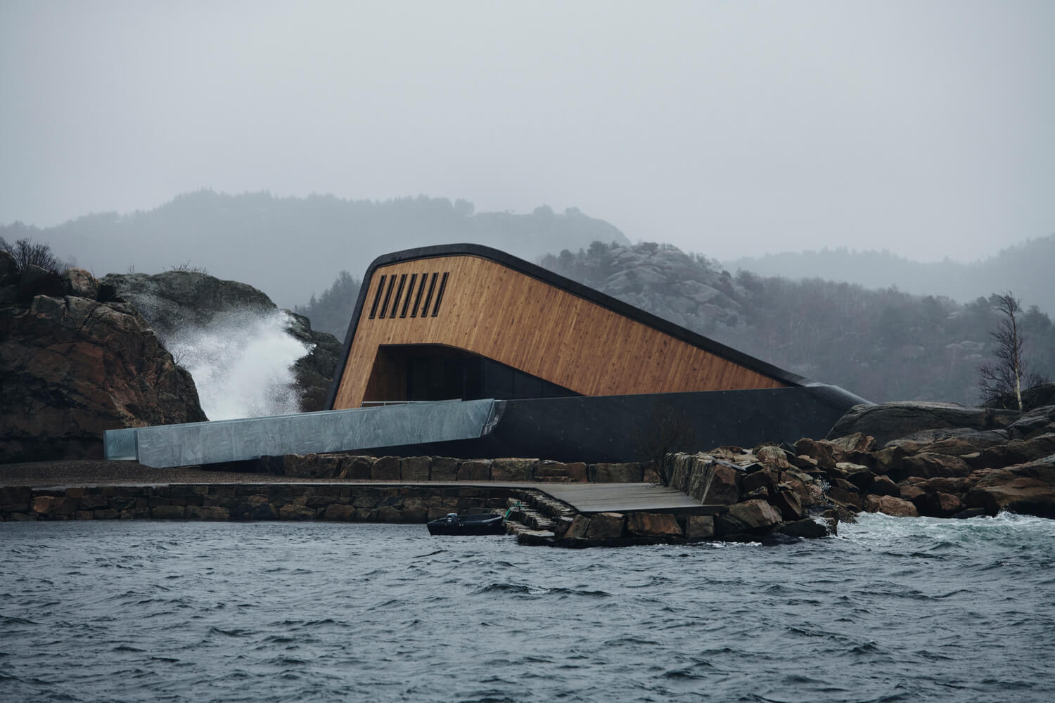 餐饮空间，餐饮设计，挪威，水下餐厅，国外餐饮空间设计，Snohetta