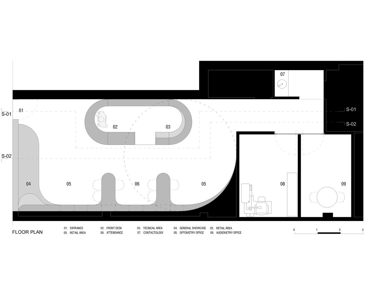 商业空间，眼镜店设计，葡萄牙，国外商业空间设计，Tsou Arquitectos