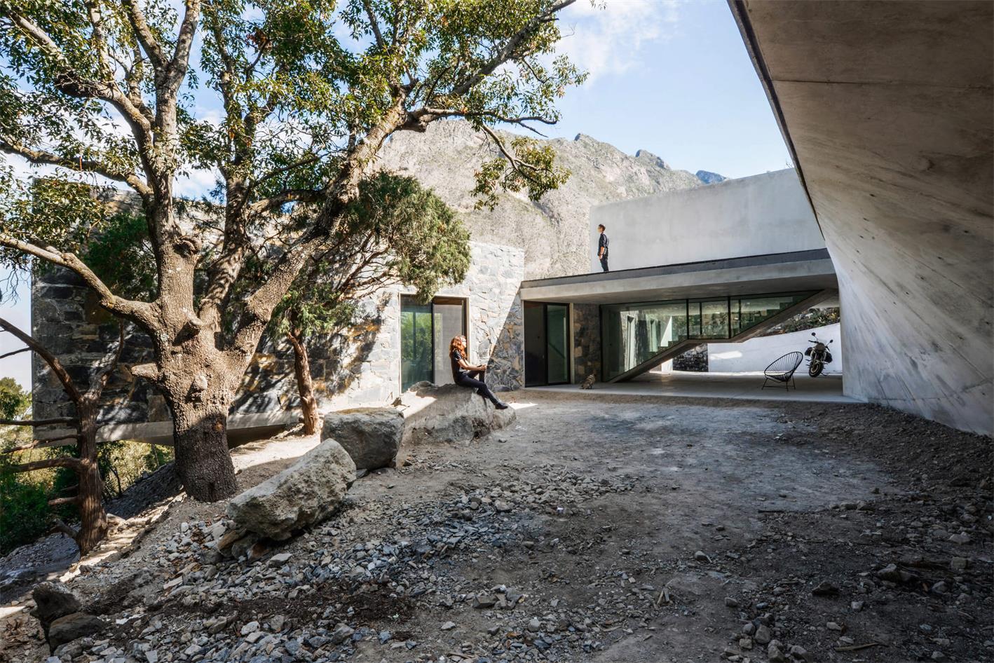 住宅空间，墨西哥，住宅设计，P+0 Arquitectura，Casa Bedolla住宅，现代风格