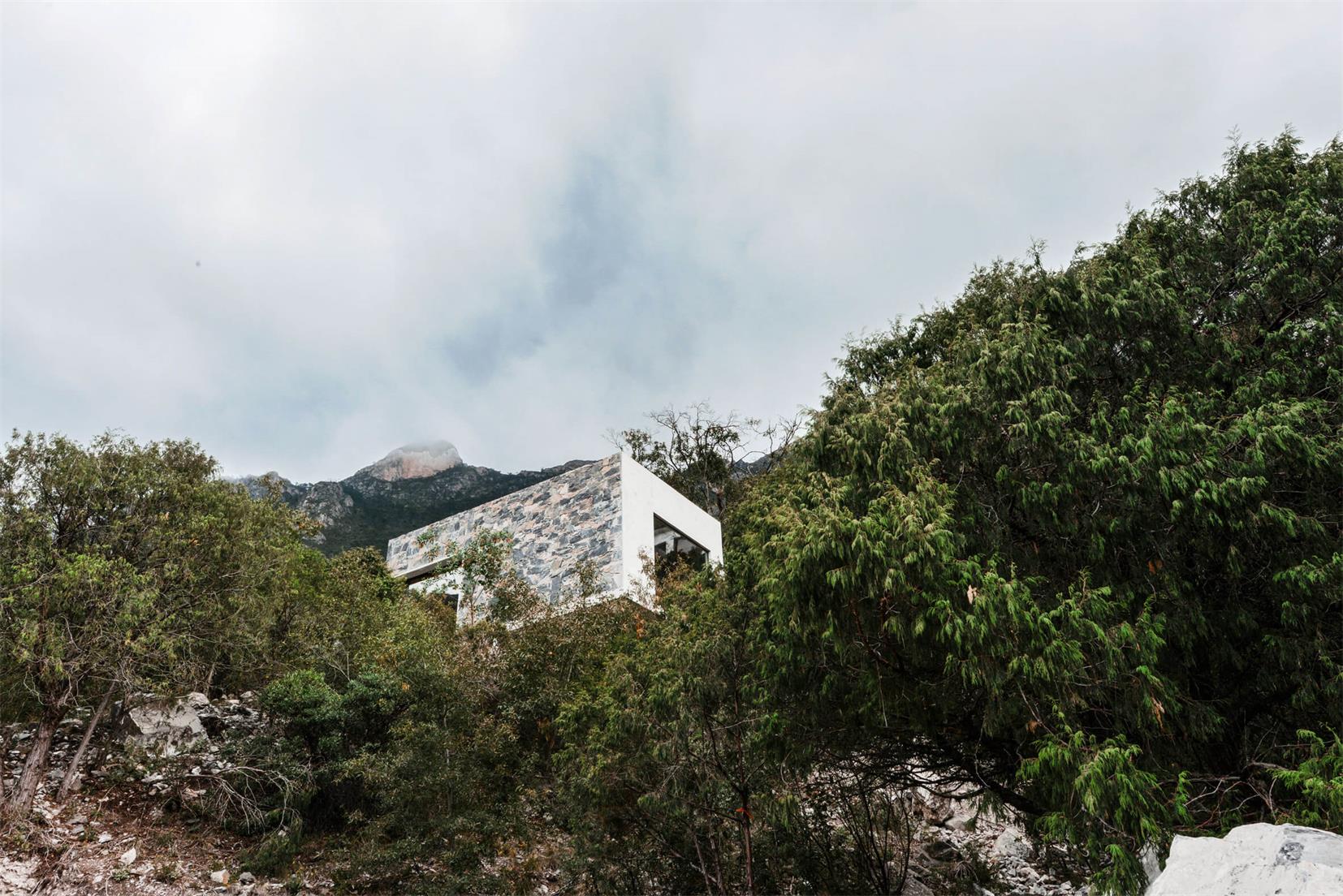 住宅空间，墨西哥，住宅设计，P+0 Arquitectura，Casa Bedolla住宅，现代风格