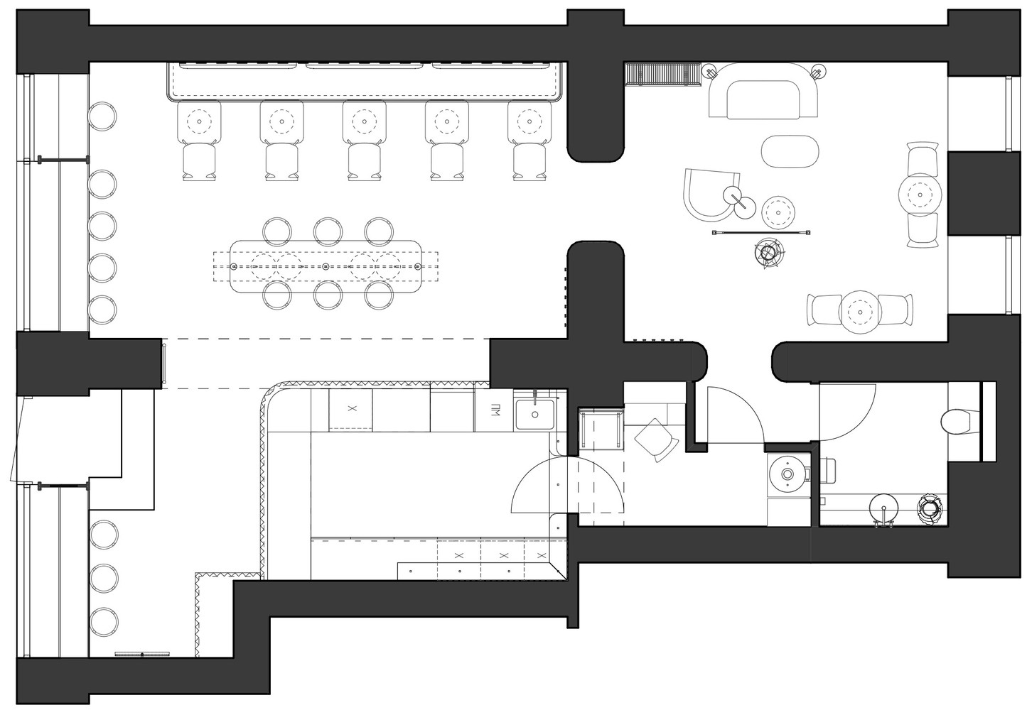 餐饮空间，国外餐饮设计，咖啡馆，乌克兰，Sivak&Partners