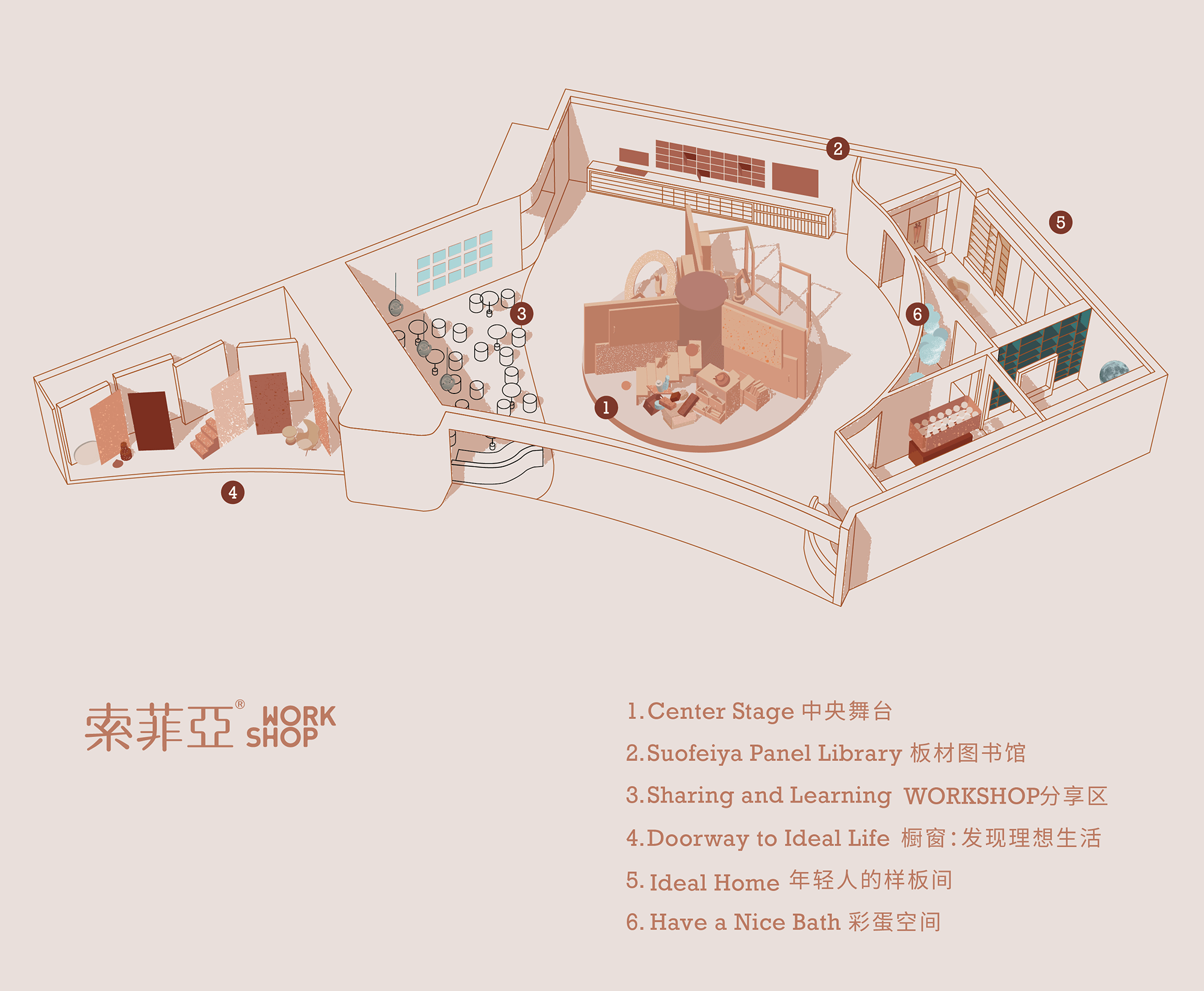 商业空间，广州，立品设计Leaping Creative，索菲亚WORKSHOP，创新零售概念店