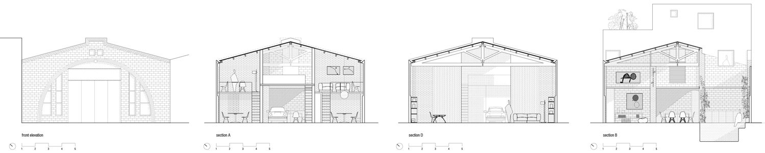 住宅空间，建筑改造，loft公寓，生活工作空间，巴塞罗那