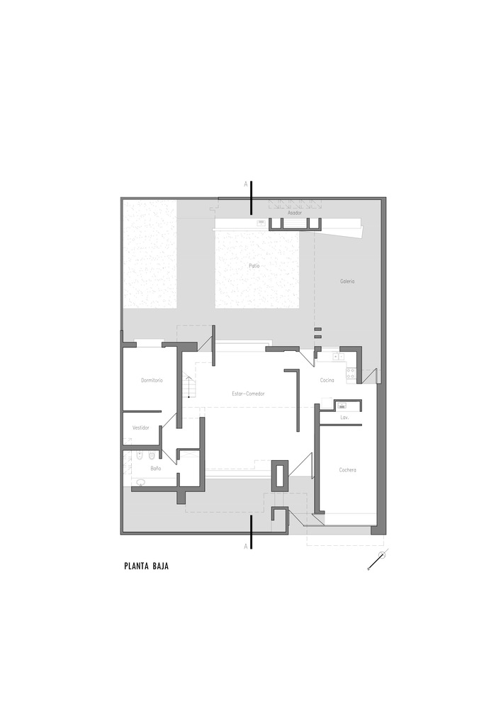 住宅空间，国外住宅设计，阿根廷，ESTUDIO EDGARDO MARVEGGIO ，现代风格