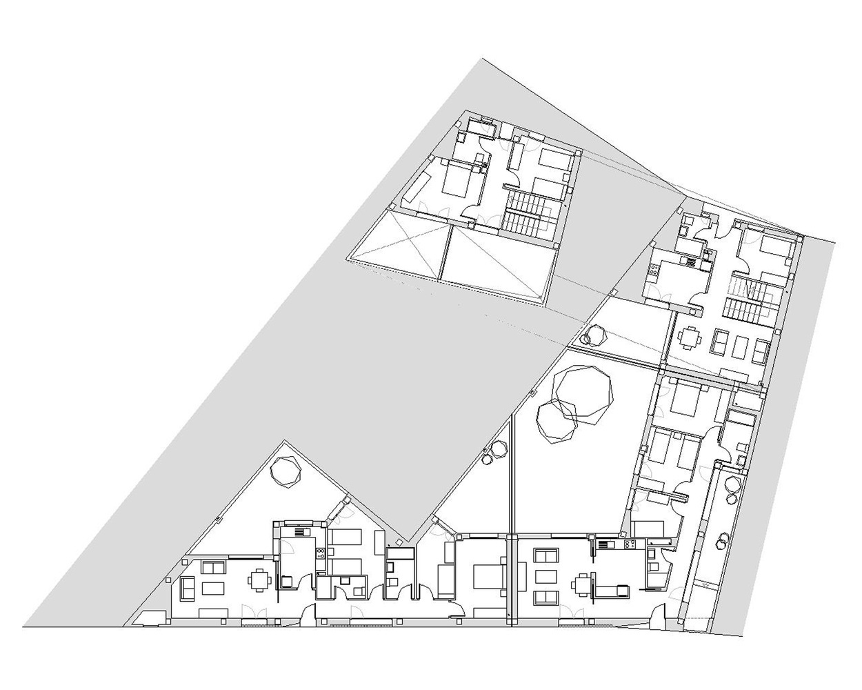 住宅空间，社会住宅，国外住宅空间，公寓设计