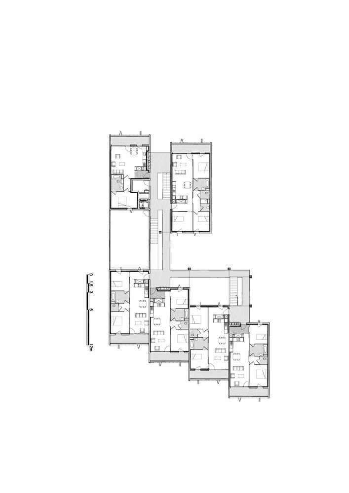 住宅空间，社会住宅，国外住宅空间，公寓设计