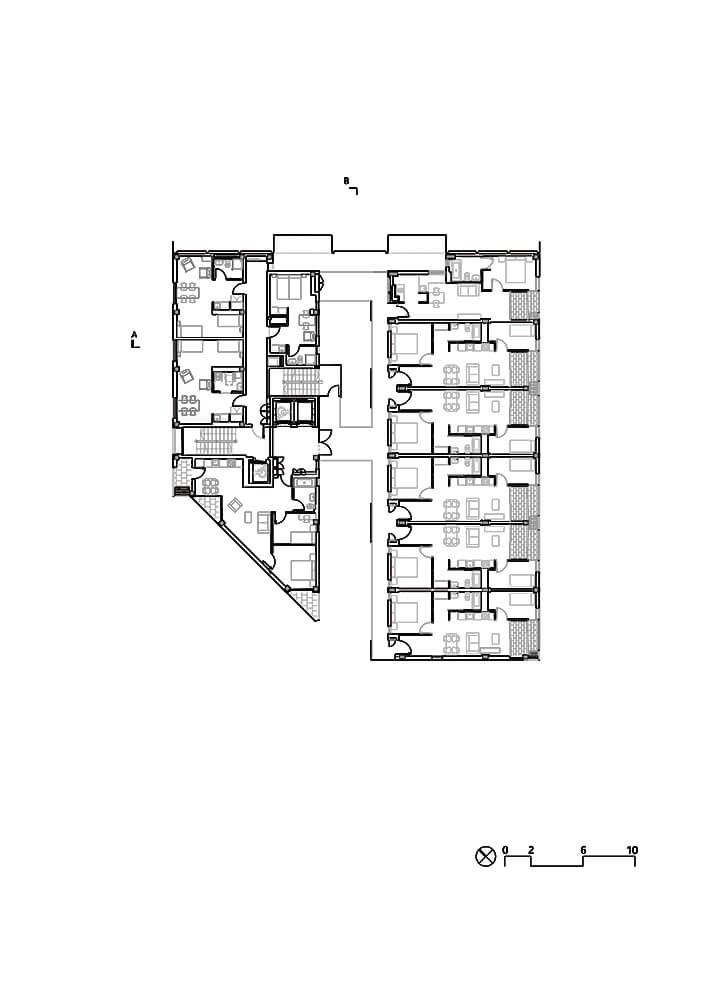 住宅空间，社会住宅，国外住宅空间，公寓设计