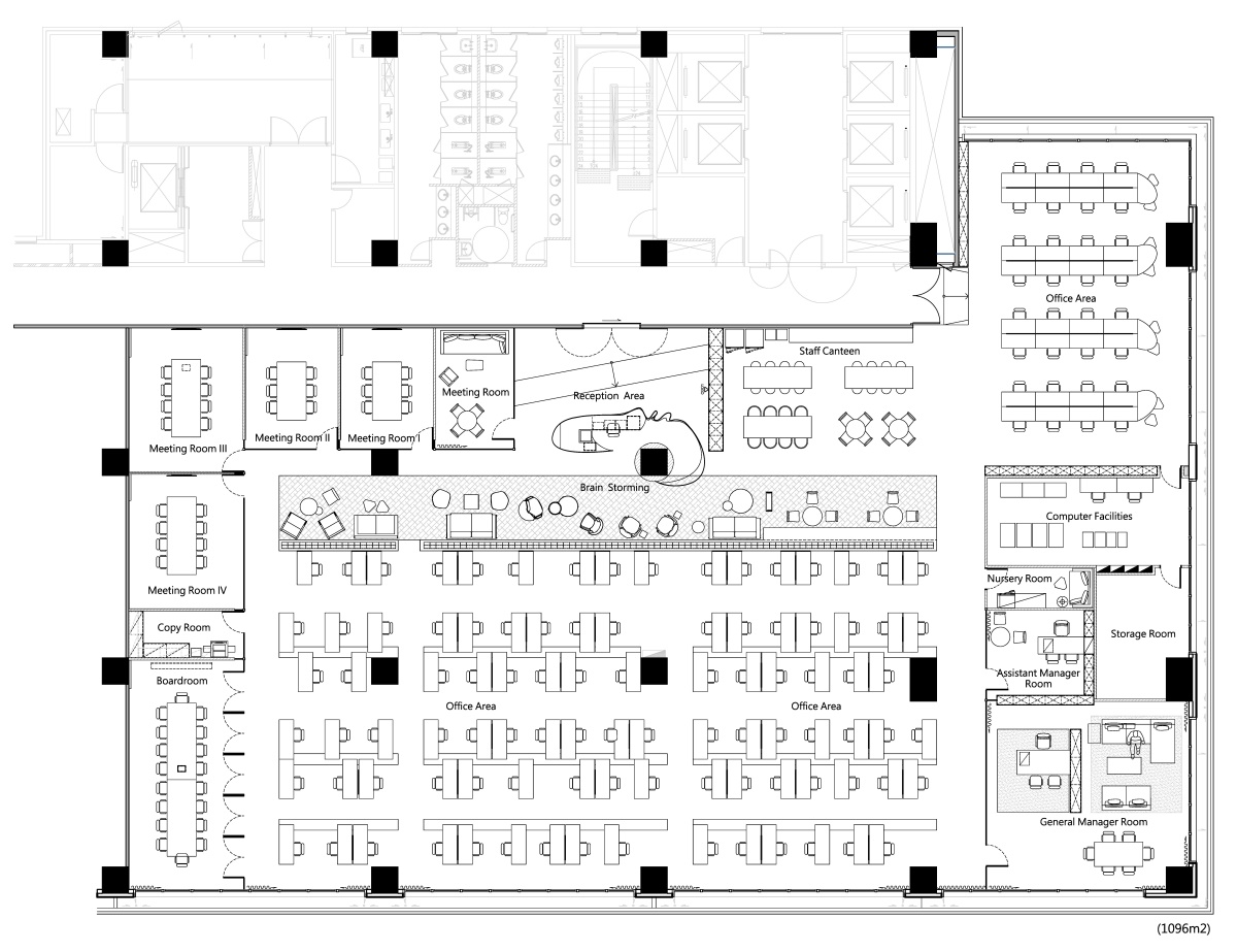 办公空间，办公室设计，活力办公室设计，现代风格办公室设计，PENY HSIEH