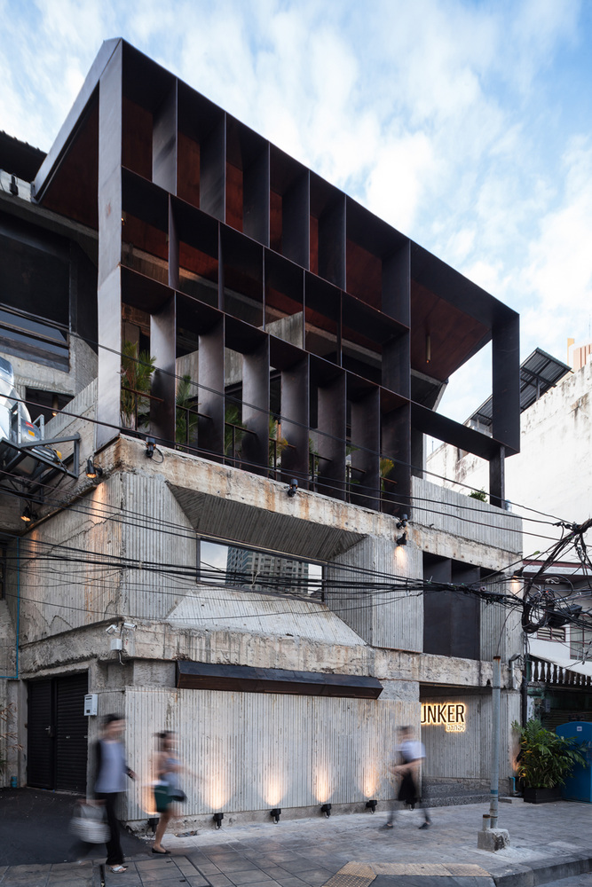 餐饮空间，国外餐厅设计，曼谷，Lump，Bunker餐厅