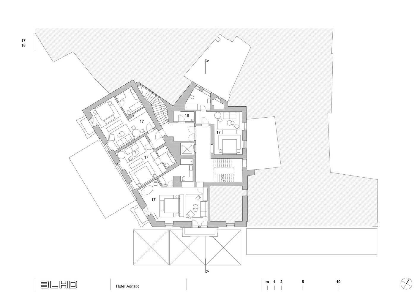 酒店空间，国外酒店设计，克罗地亚，Adriatic，3LHD