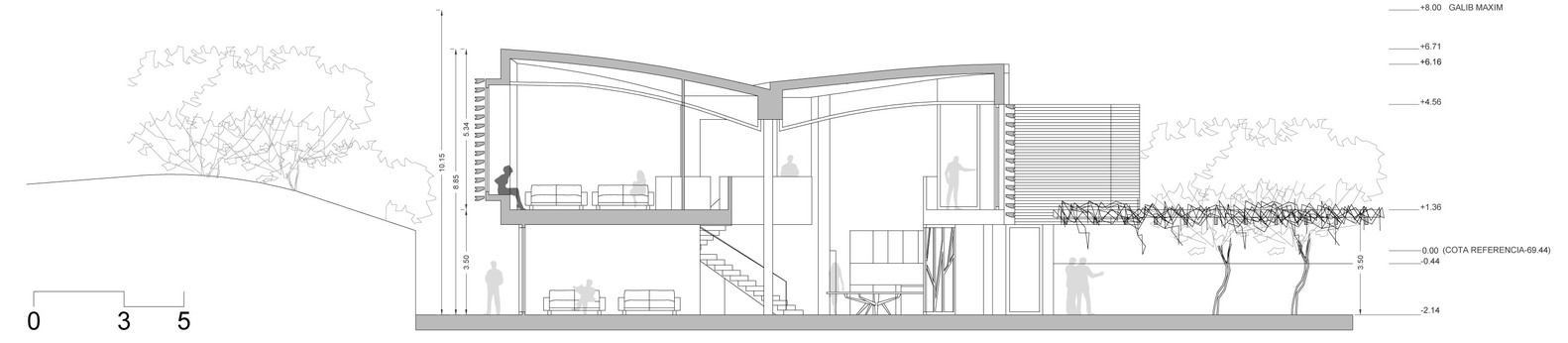 公共空间，医疗建筑，医疗设施，Miralles Tagliabue EMBT，巴塞罗那，癌症治疗中心