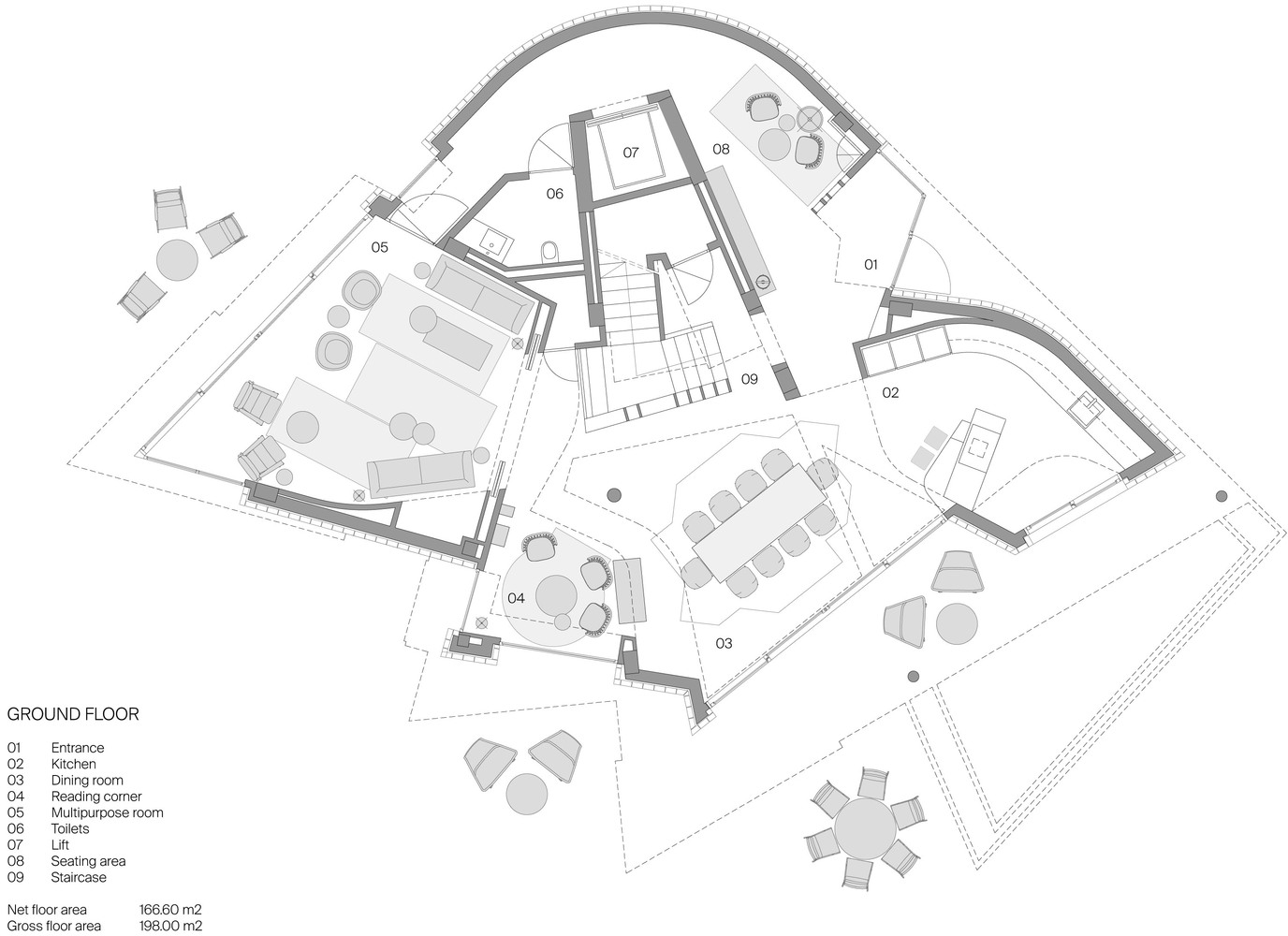 公共空间，医疗建筑，医疗设施，Miralles Tagliabue EMBT，巴塞罗那，癌症治疗中心