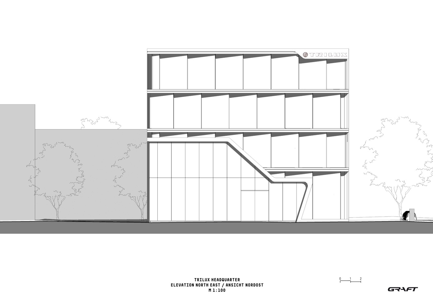 办公空间，国外办公室设计，Graft Architects，德国，灯具集团办公室