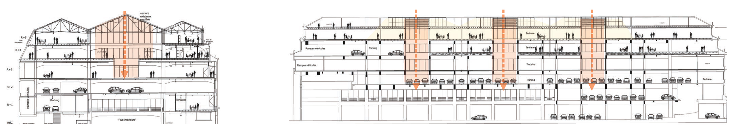 修迪建筑设计，SUD Architectes，建筑改造，法国，雪铁龙Citroën，车库改造