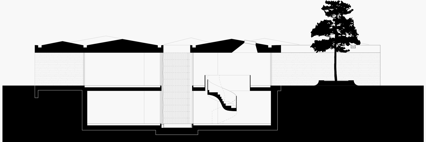 住宅空间，别墅，私人住宅，极简主义，建筑设计，国外住宅设计，Think Architecture